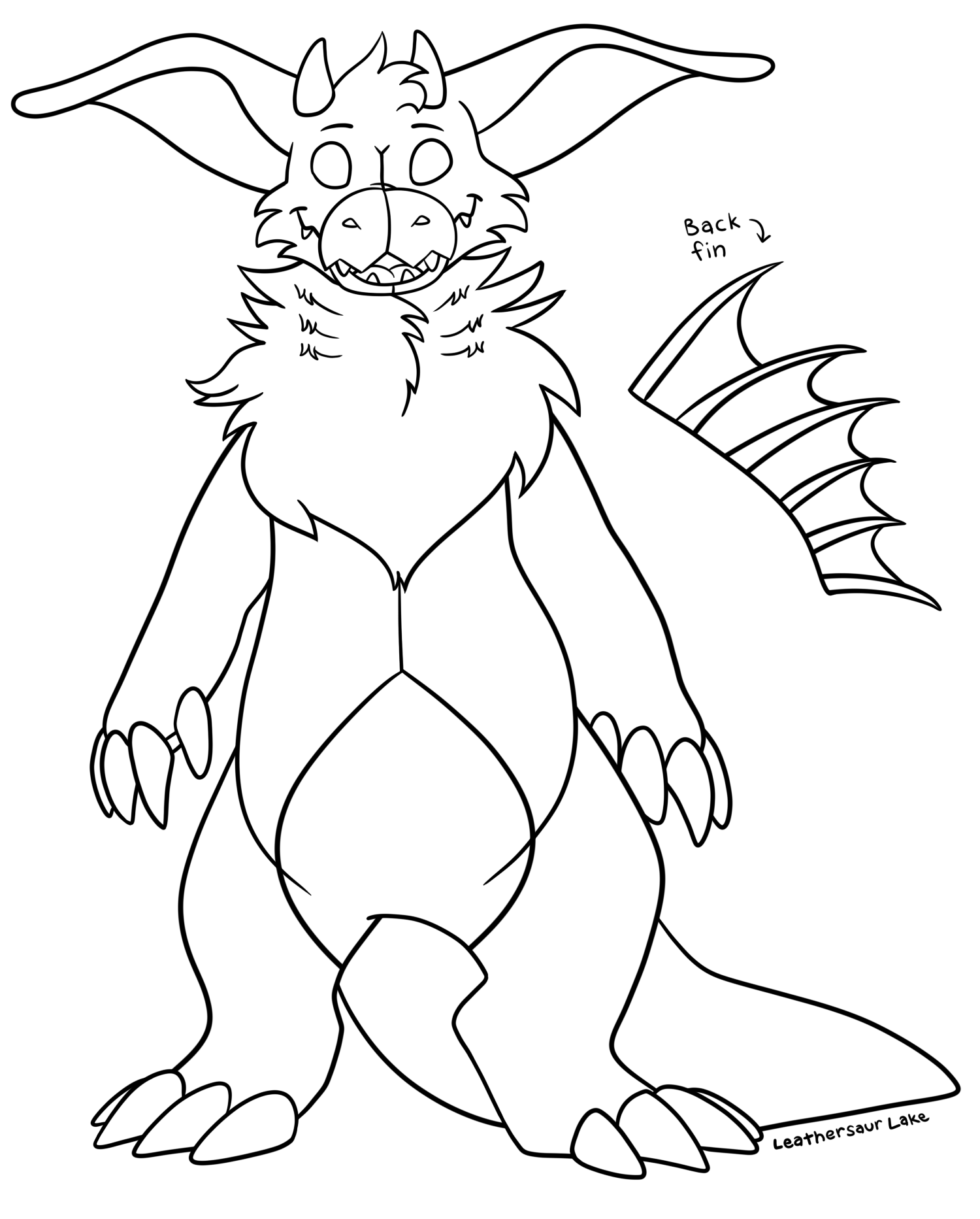 art by Leathersaur Lake